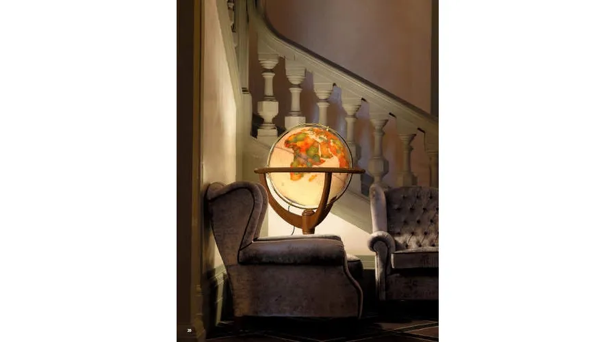 picture 2 Nova Rico Jannine Antique 50 cm lluminated Geographical Globe