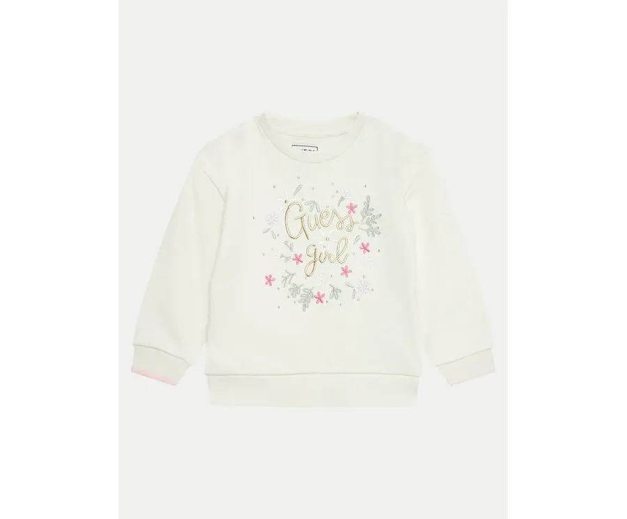 obrazek 1 Guess Bluza K4BQ08 KAX74 Écru Regular Fit