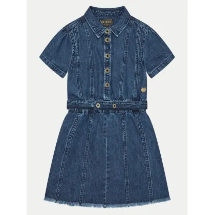 Zdjęcie Guess Sukienka codzienna J5RK33 D4EU0 Granatowy Regular Fit