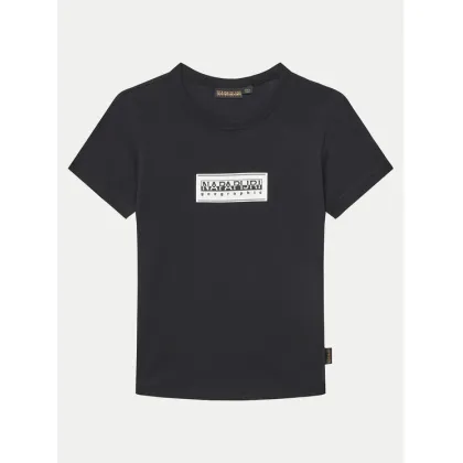 Zdjęcie Napapijri T-Shirt Chamois NP0A4ILE M Czarny Regular Fit