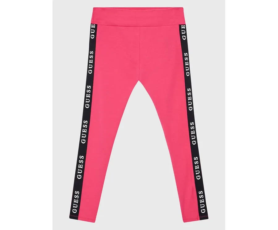 obrazek 1 Guess Legginsy J2YB09 KABR0 Różowy Slim Fit