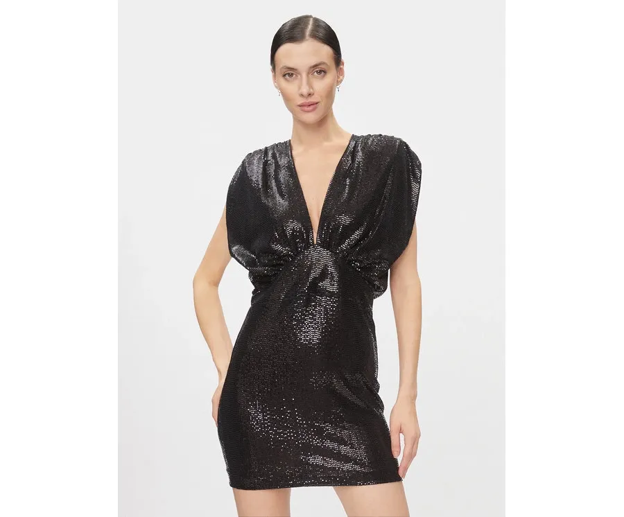 obrazek 1 Rinascimento Sukienka koktajlowa CFC0116365003 Czarny Regular Fit