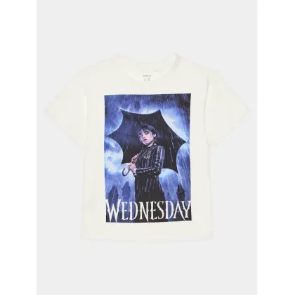 Zdjęcie NAME IT T-Shirt 13228850 Biały Boxy Fit