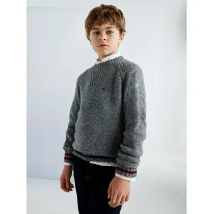 Zdjęcie Mayoral Sweter 7390 Szary Regular Fit