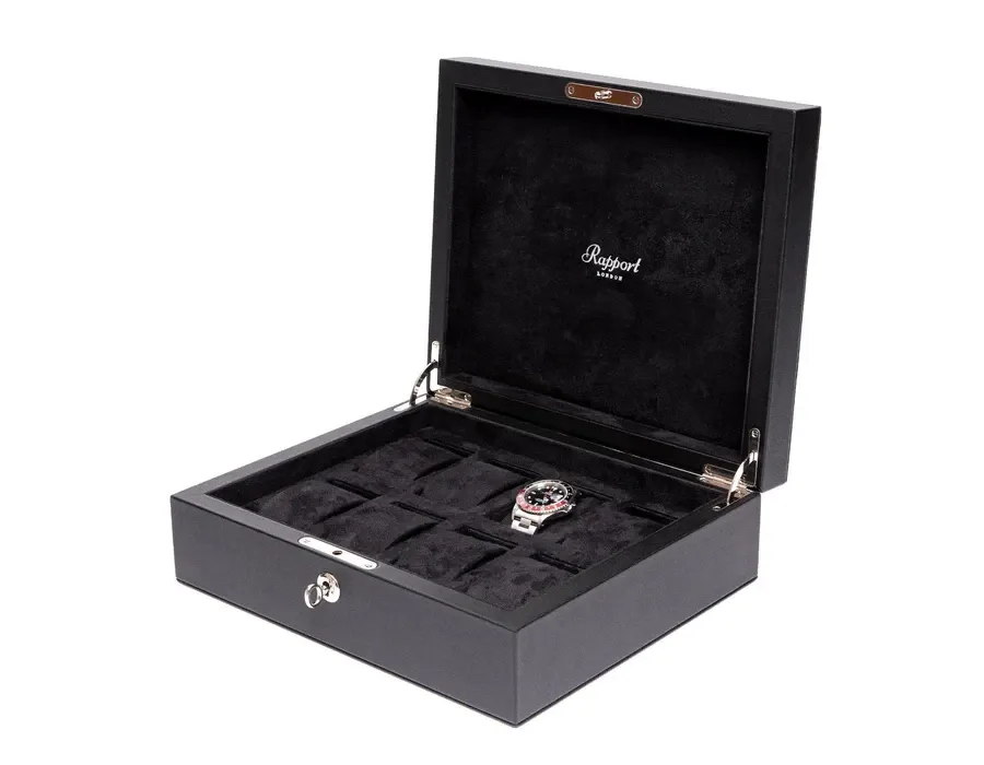 obrazek 6 Klasyczne pudełko na 8 zegarków - idealne dla kolekcjonera