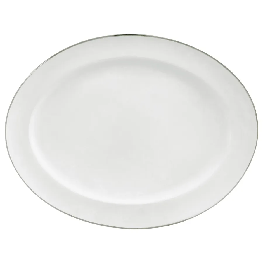 obrazek 1 Owalny półmisek 39 cm z porcelany - Porcel