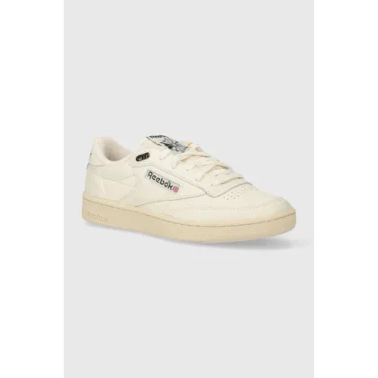 Zdjęcie Reebok Classic sneakersy skórzane Club C 85 Vintage kolor beżowy 100033000