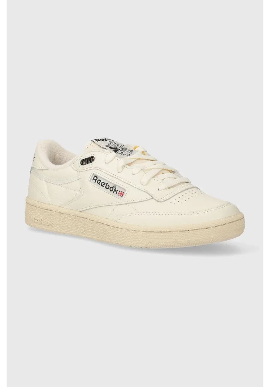 obrazek 1 Reebok Classic sneakersy skórzane Club C 85 Vintage kolor beżowy 100033000