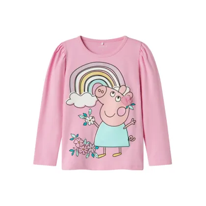 Zdjęcie NAME IT Bluzka Fiffi Peppa 13240636 Różowy Regular Fit