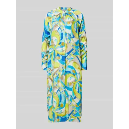 Zdjęcie Sukienka midi z nadrukiem na całej powierzchni