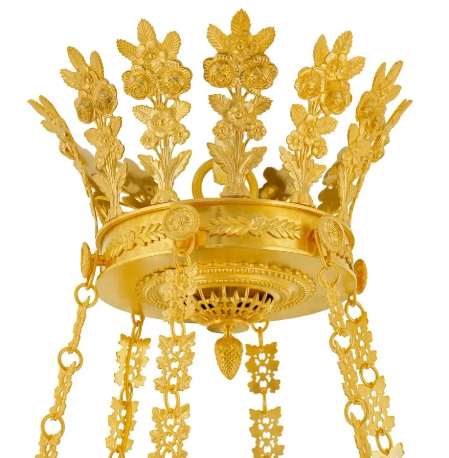 obrazek 5 Piękny żyrandol ozdobny w stylu Empire