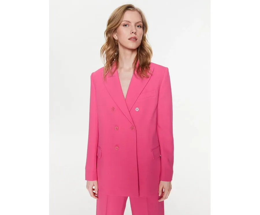 obrazek 1 Red Valentino Marynarka 2R3CEC402EU Różowy Regular Fit