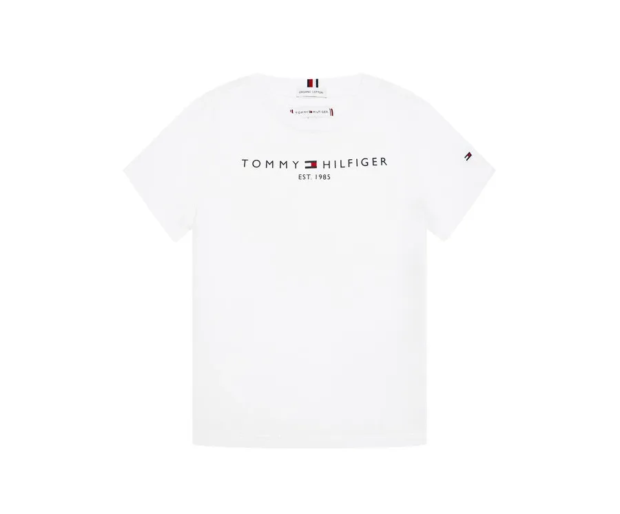 obrazek 1 Tommy Hilfiger T-Shirt Essential KS0KS00210 Biały Regular Fit