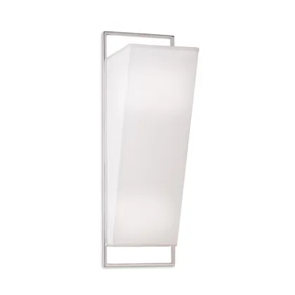 Zdjęcie Nietypowa włoska lampa ścienna z mosiężną ramą - TESEO
