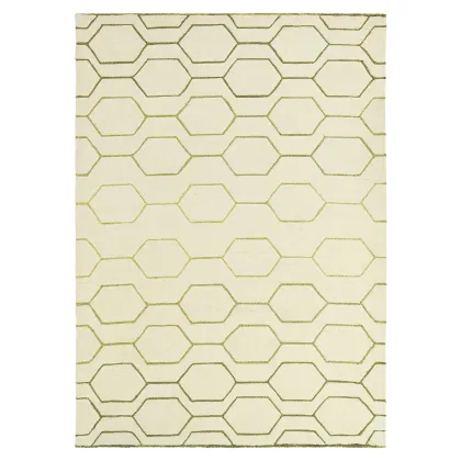 Zdjęcie Designerski beżowy dywan geometryczny - ARRIS CREAM 37309