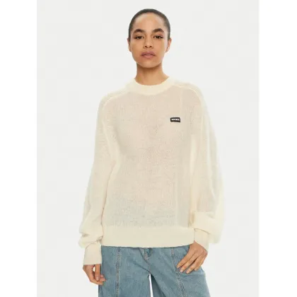 Zdjęcie ROTATE Sweter 113769 Écru Regular Fit