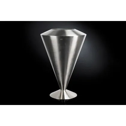 Picture Designer steel vase from Italian designers