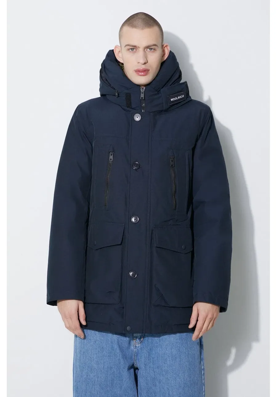 obrazek 1 Woolrich kurtka puchowa Ramar Arctic Parka męska kolor granatowy zimowa CFWOOU0866MRUT0001