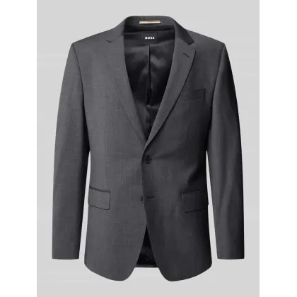 Zdjęcie Marynarka o kroju slim fit z dwoma nachodzącymi na siebie guzikami model ‘Huge’