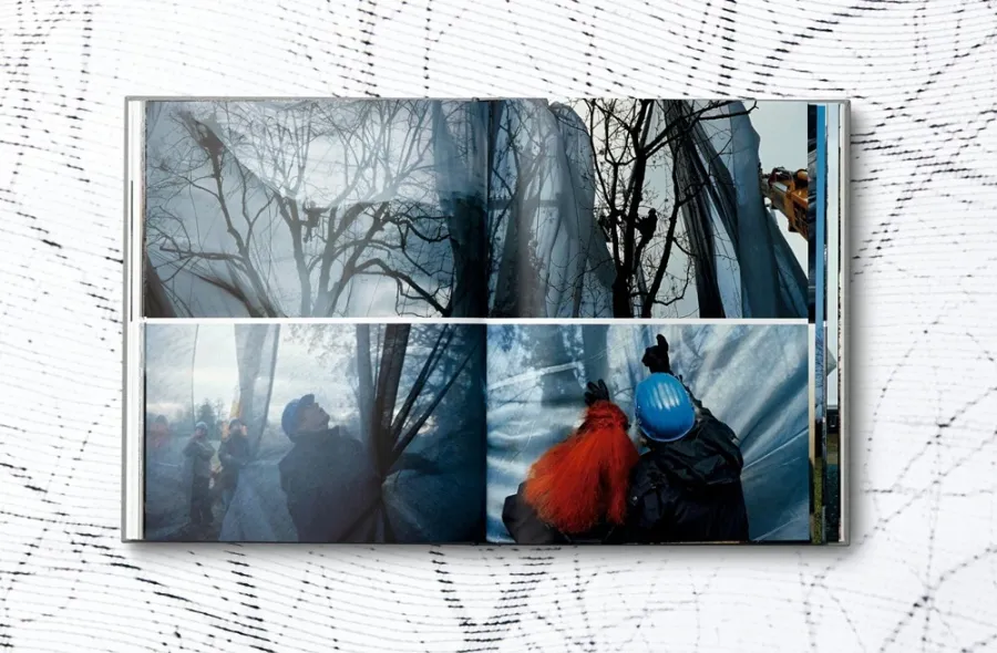 obrazek 8 Książka Christo and Jeanne-Claude. Wrapped Trees. Basel 1997–1998 - Taschen