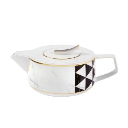 Picture Porcelain Carrara tea pot designed by Coline le Corre - Vista Alegre