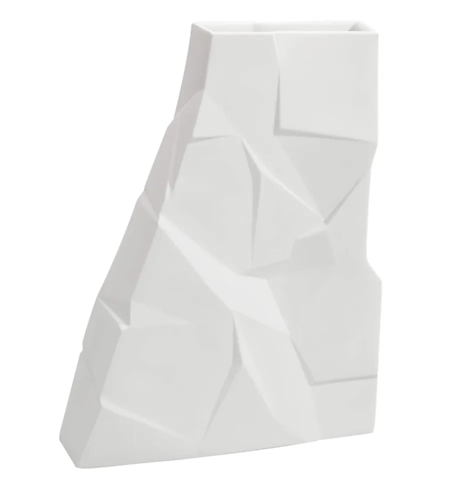 picture 1 A thin, tall porcelain Matrix vase from the collection signed by Bartek Mejor - Vista Alegre