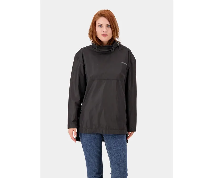 obrazek 1 Didriksons Kurtka anorak Thyra 504652 Czarny Regular Fit