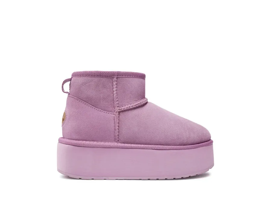 obrazek 1 EMU Australia Śniegowce Stinger Micro Flatform W13082 Różowy