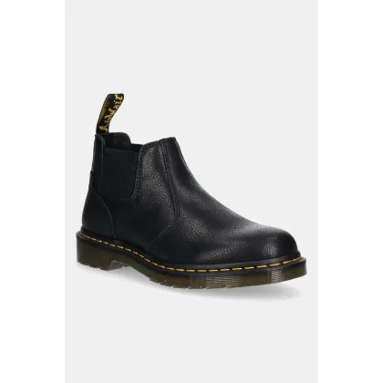 Zdjęcie Dr. Martens buty skórzane 2976 Lo Chelsea Boot męskie kolor czarny DM40587001