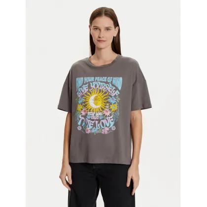 Zdjęcie Noisy May T-Shirt Ida 27033306 Szary Loose Fit