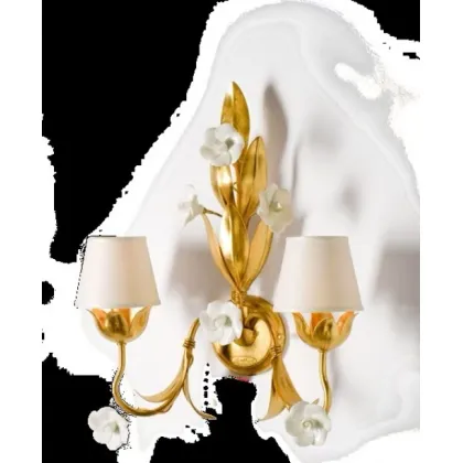 Zdjęcie Prestiżowy kinkiet na dwie żarówki - Euro Lamp Art