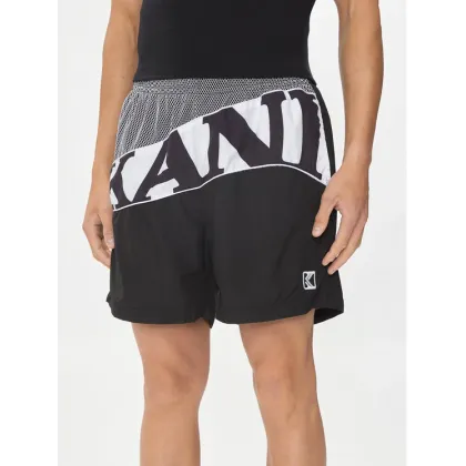 Zdjęcie Karl Kani Szorty sportowe Wavy Retro 6013814 Czarny Loose Fit