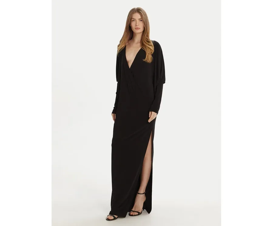 obrazek 1 NORMA KAMALI Sukienka wieczorowa KK3243PLF85001 Czarny Regular Fit