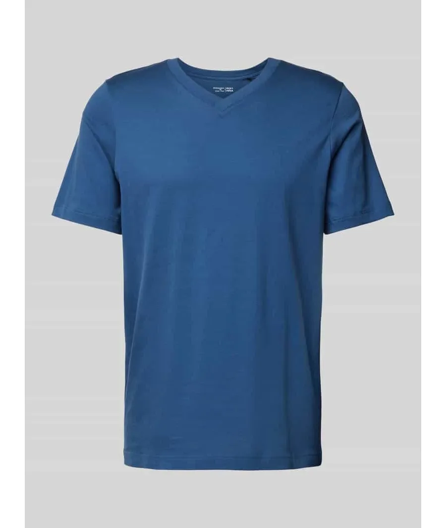 obrazek 1 T-shirt z dekoltem w serek