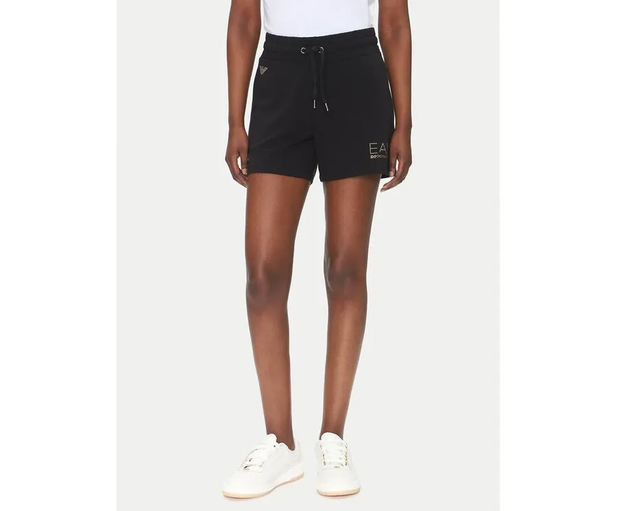 obrazek 1 EA7 Emporio Armani Szorty sportowe 7W000269 AF12482 UC001 Czarny Regular Fit