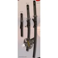 Zdjęcie Komplet replik mieczy samurajskich Katana Wakizashi Tanto