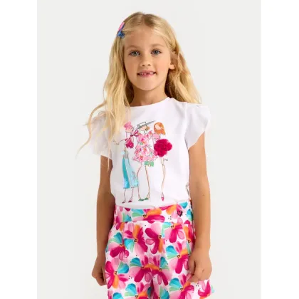 Zdjęcie Mayoral T-Shirt 3004 Biały Regular Fit