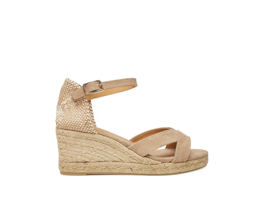 obrazek 1 Castañer Espadryle Bruna/9/002 025678 Beżowy