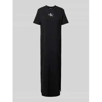 Zdjęcie Calvin Klein Jeans Sukienka codzienna Monologo J20J225543 Czarny Regular Fit