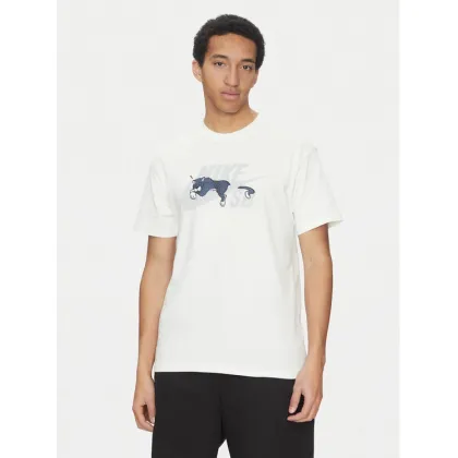 Zdjęcie Nike T-Shirt FV3496 Écru Regular Fit