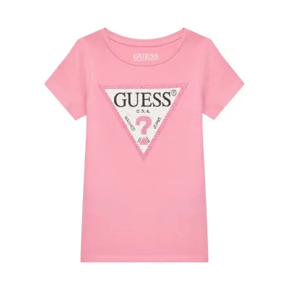 Zdjęcie Guess T-Shirt J2YI51 K6YW1 Różowy Regular Fit