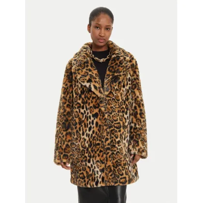 Zdjęcie Just Cavalli Futro 77PAS429 Brązowy Loose Fit