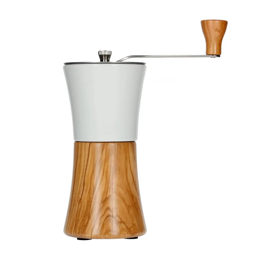 obrazek 1 Hario V60 Coffee Mill Olive Wood Ręczny młynek do kawy HARIO
