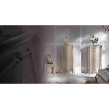 Zdjęcie Komoda z 7 szufladami w stylu klasycznym – Morello Gianpaolo