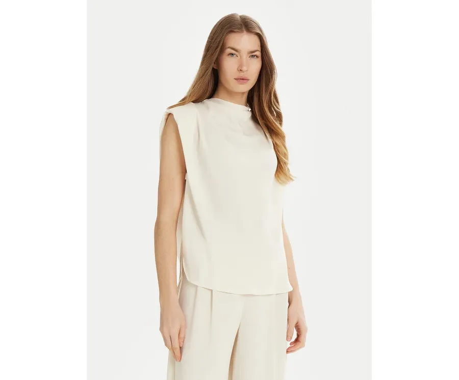 obrazek 1 Marella Bluzka Armanda 2513161023 Écru Regular Fit