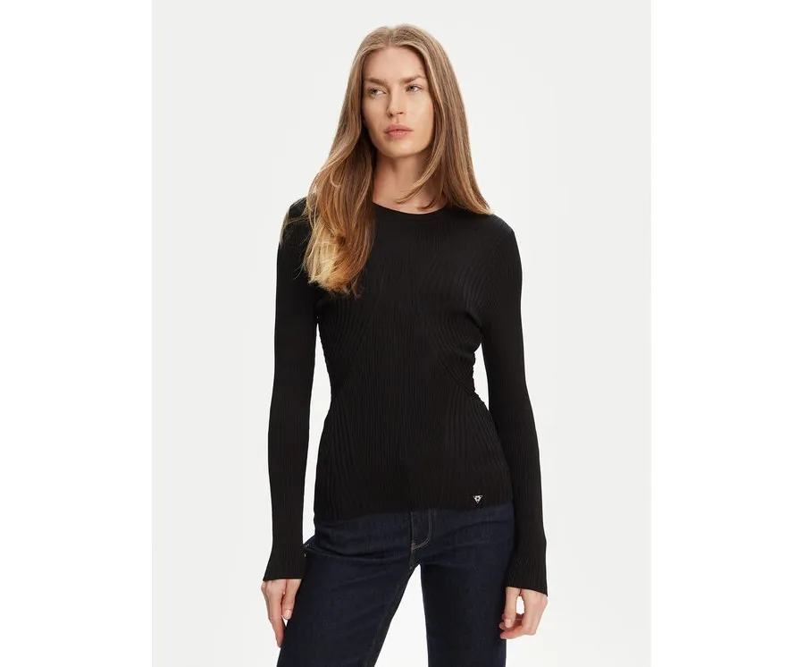 obrazek 1 Guess Sweter W5YR08 Z0040 Czarny Slim Fit