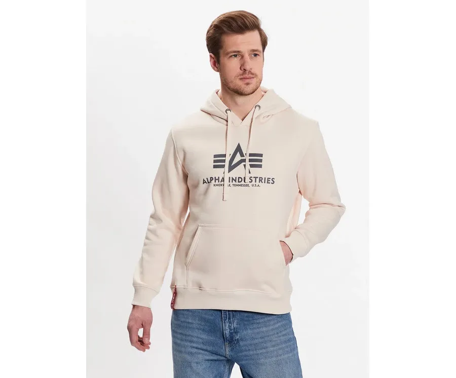 obrazek 1 Alpha Industries Bluza Basic 178312 Beżowy Regular Fit