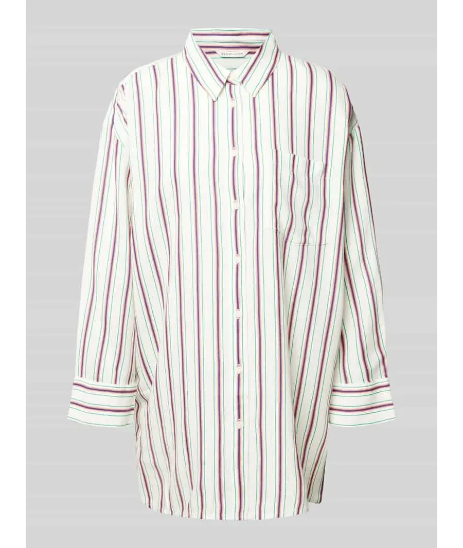 obrazek 1 Bluzka koszulowa o długim kroju