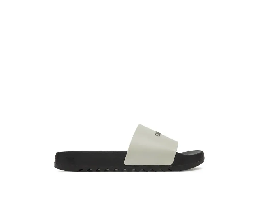 obrazek 1 Calvin Klein Klapki Chunky Pool Slide Rub HM0HM01063 Szary