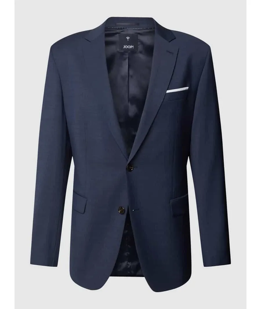 obrazek 1 Marynarka na dwa guziki o kroju slim fit z tkanym wzorem model ‘Finch’